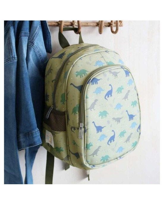 A little lovely company Τσάντα πλάτης με ισοθερμική θήκη 27 x 32 x 19 εκ "Dinosaurs'' BPDIGR49