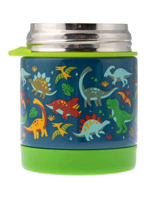 Stephen Joseph Θερμός Δοχείο Φαγητού Με Πιρούνι, Dino SJ130459