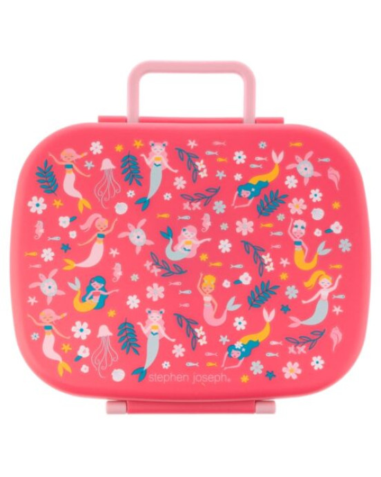 Stephen Joseph Δοχείο Φαγητού, Bento Box με αφαιρούμενο δίσκο Mermaid SJ130928
