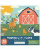 Stephen Joseph Μαγνητικό Σετ Παιχνιδιών Ντάμα & Τρίλιζα, Farm SJ310368