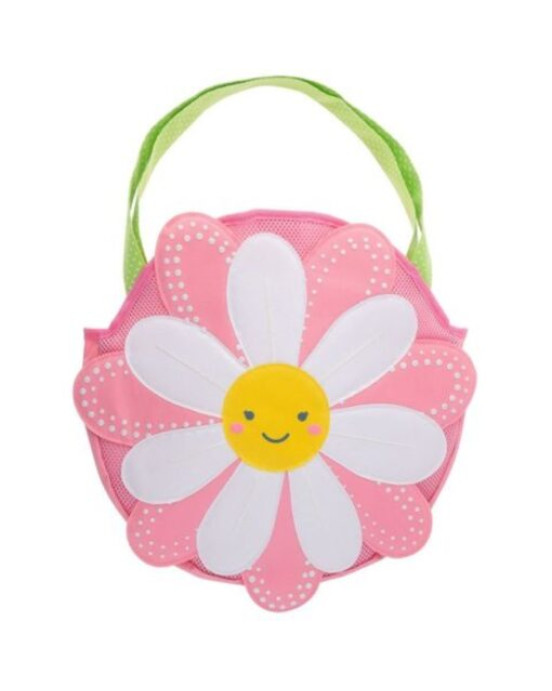 Stephen Joseph Τσάντα θαλάσσης με παιχνίδια άμμου Flower SJ100345