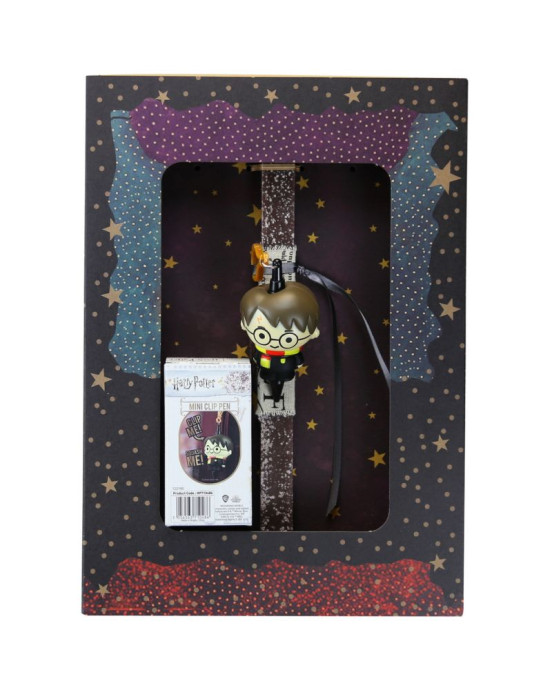 Synchronia Λαμπάδα  Harry Potter στυλό antistress - Καφέ LA23038B