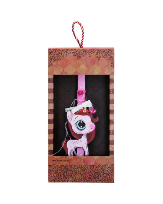 Synchronia Λαμπάδα Μονόκερος - Butterfly LA23039B