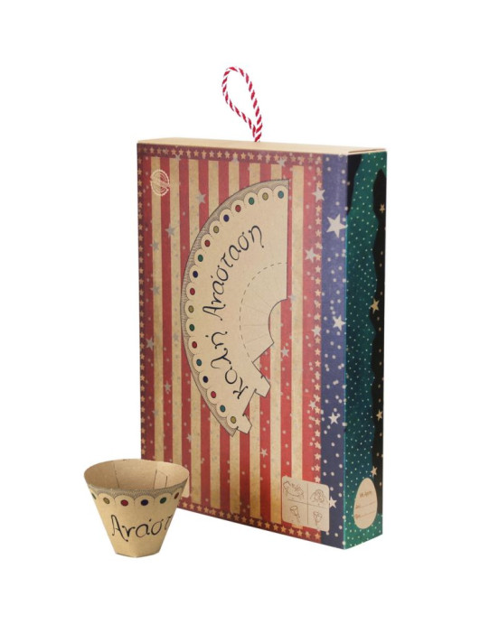 Synchronia Λαμπάδα (lg) Μονόκερος rainbow - Φτερά LA23018C