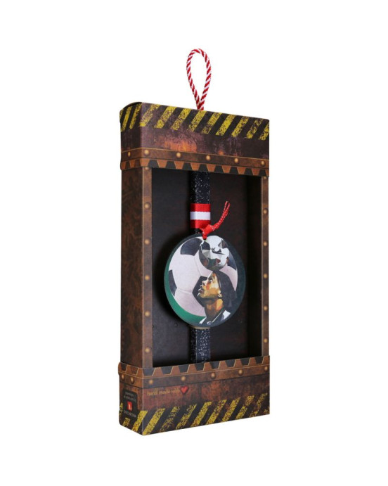 Synchronia Λαμπάδα Μπάλα ποδοσφαίρου - Γκρι LA23040C