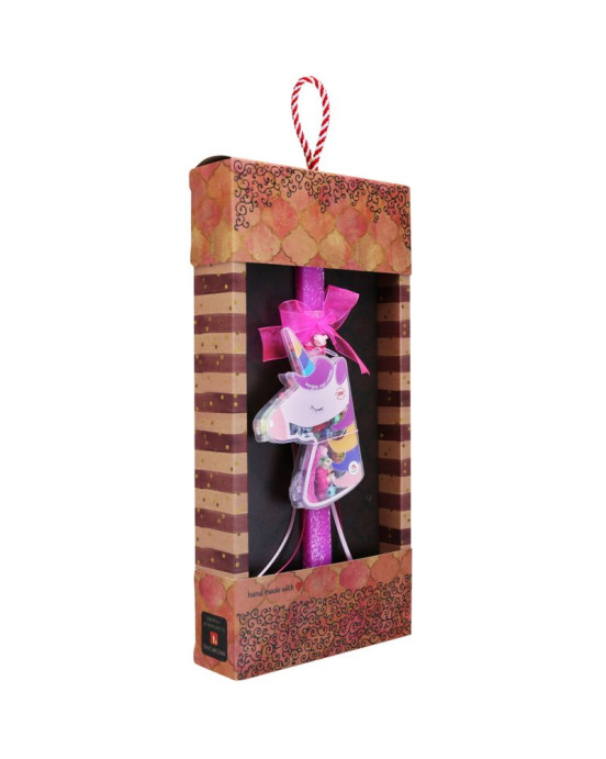 Synchronia Λαμπάδα Σετ κοσμημάτων DIY - Μονόκερος LA25008B