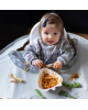 Tidy Tot Σετ Σαλιάρας - Δίσκου Dove Grey Bib & Tray Kit SKU104