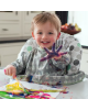 Tidy Tot Σετ Σαλιάρας - Δίσκου Dove Grey Bib & Tray Kit SKU104