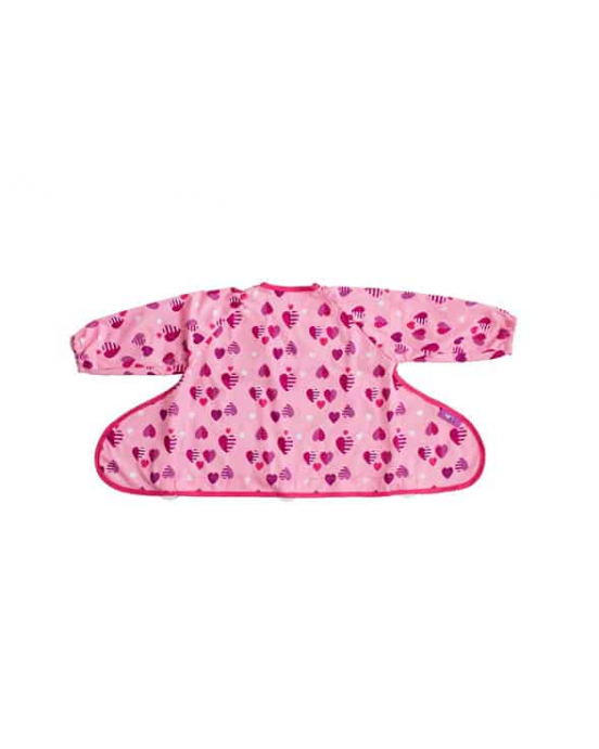 Tidy Tot Cover & Catch Bib Hearts CCLH
