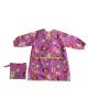 Tidy Tot Μακρυά Σαλιάρα Με Μανίκια Coverall Plum Purple 6m-3ετών LLBPP