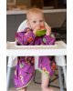 Tidy Tot Μακρυά Σαλιάρα Με Μανίκια Coverall Plum Purple 6m-3ετών LLBPP