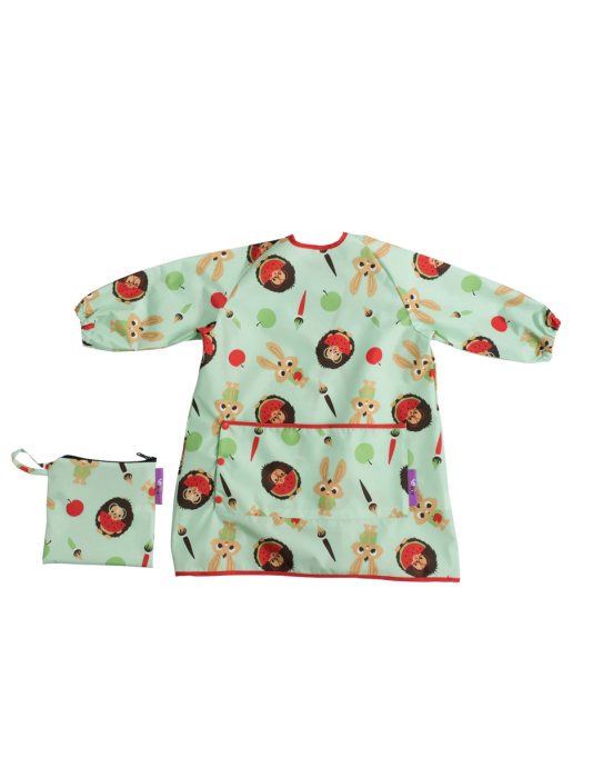 Tidy Tot Μακρυά Σαλιάρα Με Μανίκια Coverall Pistachio Green  6m-3ετών LLBPG