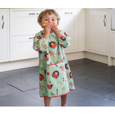 Tidy Tot Μακρυά Σαλιάρα Με Μανίκια Coverall Pistachio Green  6m-3ετών LLBPG
