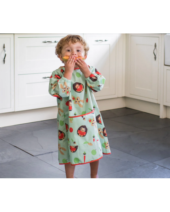 Tidy Tot Μακρυά Σαλιάρα Με Μανίκια Coverall Pistachio Green  6m-3ετών LLBPG