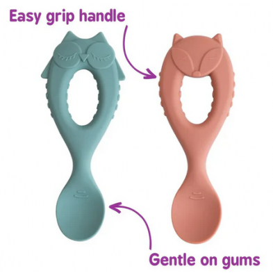 Tidy Tot  Σετ Φαγητού Easy Weaning Essentials Cover & Catch owl WKS2CCOW