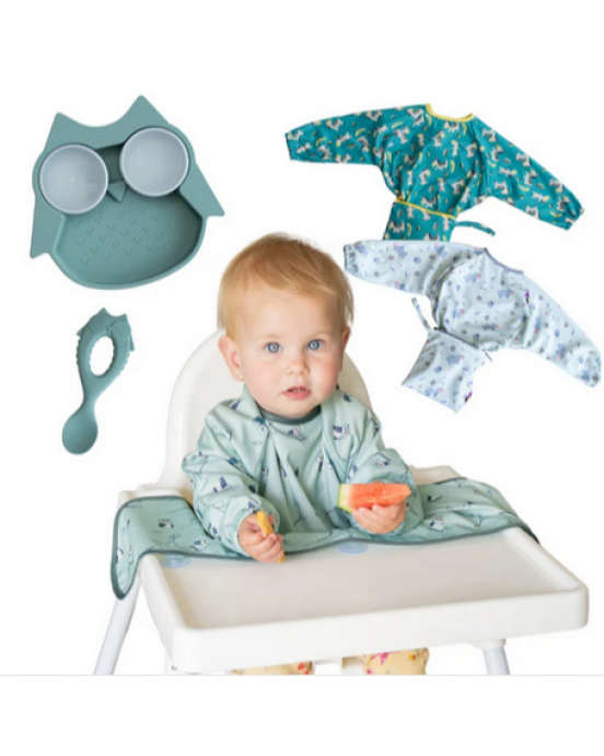 Tidy Tot Σετ Φαγητού Easy Weaning Essentials Cover & Catch owl WKS2CCOW Tidy Tot Σετ Φαγητού Easy Weaning Essentials Cover & Catch owl WKS2CCOW