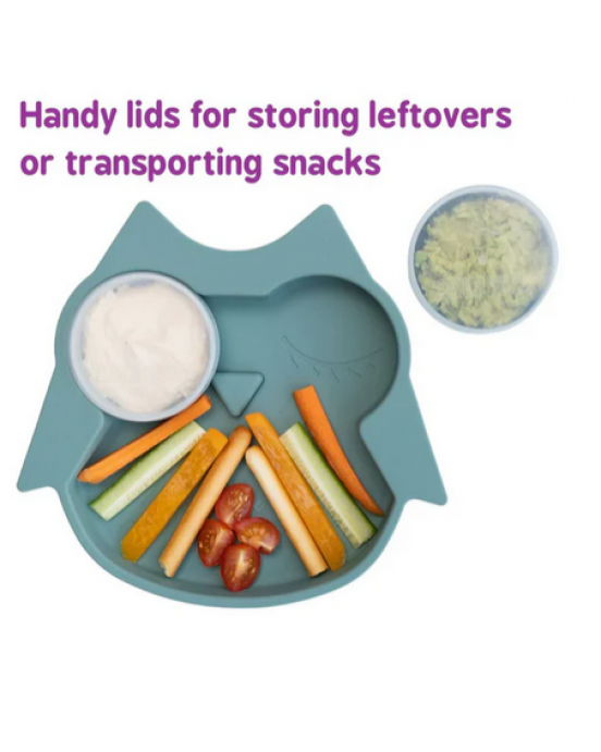 Tidy Tot Σετ Φαγητού Easy Weaning Essentials Cover & Catch owl WKS2CCOW Tidy Tot Σετ Φαγητού Easy Weaning Essentials Cover & Catch owl WKS2CCOW