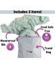 Tidy Tot Σετ Σαλιάρας - Δίσκου Sage Green Bib & Tray Kit BTK21SG