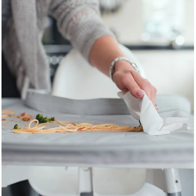 Tidy Tot Σετ Σαλιάρας - Δίσκου Sage Sand Bib & Tray Kit BTK23SD