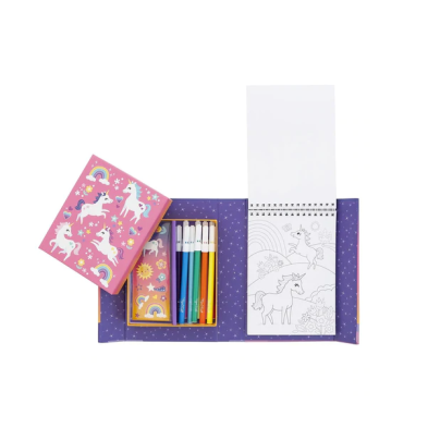 Tiger Tribe Μπλοκ ζωγραφικής & κολάζ Μονόκεροι ΒΕR-3760237