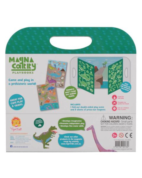 Tiger Tribe Φορητό μαγνητικό παιχνίδι "Δεινόσαυροι" ΒΕR-3761211