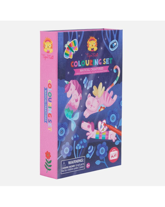 Tiger Tribe Μπλοκ ζωγραφικής & κολάζ "Μαγικές Υπάρξεις"  ΒΕR-3760270