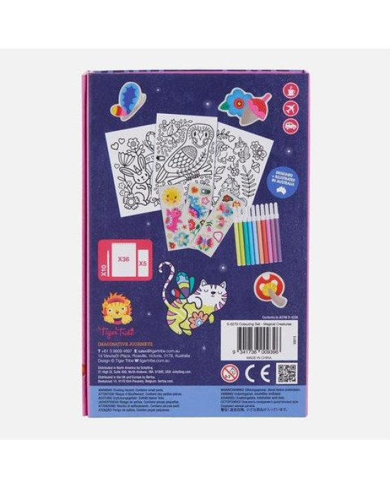 Tiger Tribe Μπλοκ ζωγραφικής & κολάζ "Μαγικές Υπάρξεις"  ΒΕR-3760270