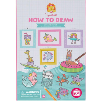 Tiger Tribe How To Draw - Summer Fun Drawing Set BER-3760276