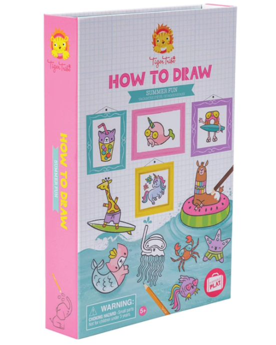 Tiger Tribe How To Draw - Summer Fun Drawing Set BER-3760276