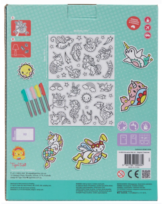 Tiger Tribe movable wall art BER-3760628