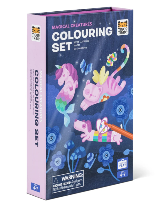 Tiger tribe Colouring Set - Magical Creatures BER-3760270