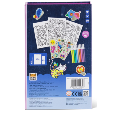 Tiger tribe Colouring Set - Magical Creatures BER-3760270