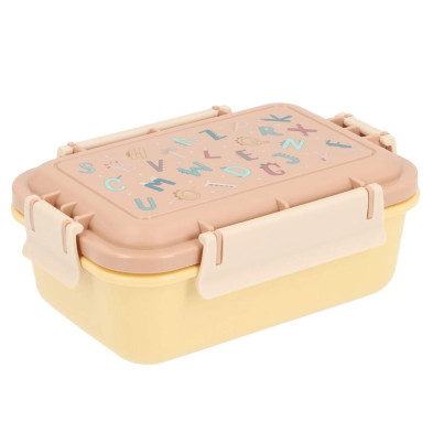 Tutete Μεγάλο Φαγητοδοχείο με Καπάκι Ασφαλείας Funny Letters 61-88810