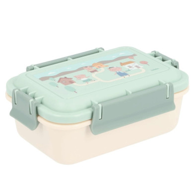 Tutete Μεγάλο Φαγητοδοχείο με Καπάκι Ασφαλείας Little Pigs 61-88806