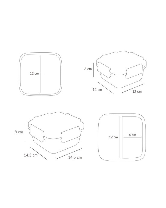 Tutete Φαγητοδοχείο με καπάκι ασφαλείας 3 Magical Forest 61-88819
