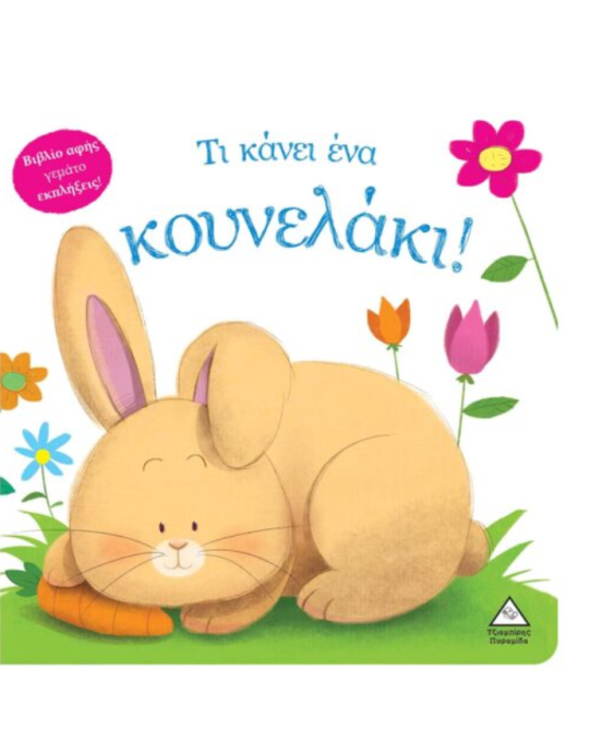 Τζιαμπίρης-Πυραμίδα Τι κάνει ένα κουνελάκι! (Βιβλίο αφής)  9789605936730