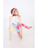 Zoocchini  Σετ Ρούχων για Μπουσούλισμα Grip+Easy Crawler Pants & Socks Set "Γοργόνα"   ZOO12505