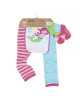 Zoocchini  Σετ Ρούχων για Μπουσούλισμα Grip+Easy Crawler Pants & Socks Set "Γοργόνα"   ZOO12505