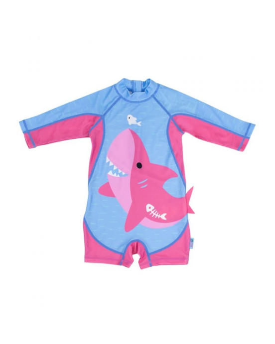 Zoocchini Surf Suit UPF50 Pink Shark ZOO12414