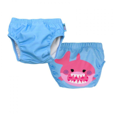 Zoocchini Μαγιό Πάνα (2pcs Σετ) – Pink Shark ZOO12114