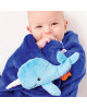 Zoocchini Stroller Blanket – Whale Buddy Κουβέρτα Φαλαινίτσα (μπλε) ZOO3004