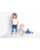 Zoocchini  Σετ Ρούχων για Μπουσούλισμα Grip+Easy Crawler Pants & Socks Set "Sherman the Shark" ZOO12501
