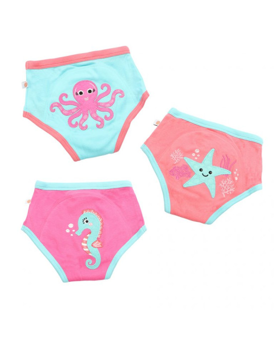 Zoocchini Εκπαιδευτικά Βρακάκια – Ocean Pals girls ZOO13012