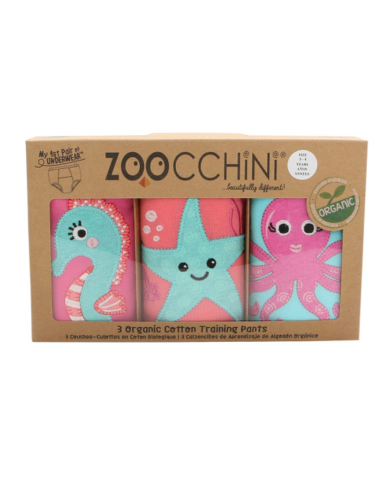 Zoocchini Εκπαιδευτικά Βρακάκια – Ocean Pals girls ZOO13012