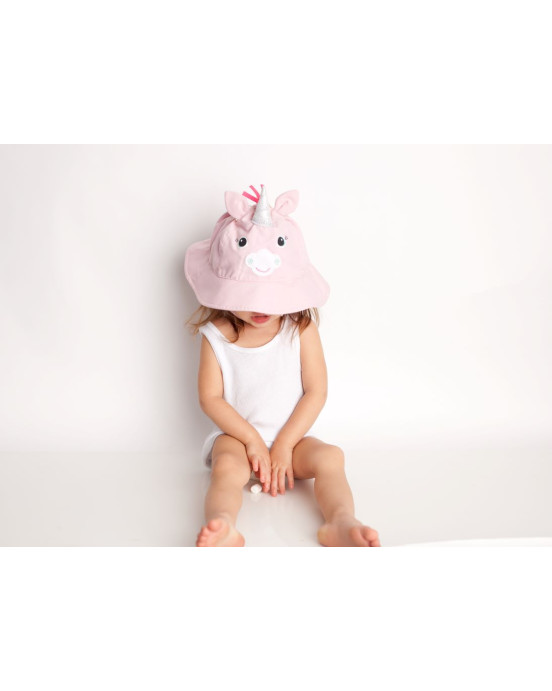 Zoocchini Αντηλιακό Καπέλο UPF50+ Μονόκερος ZOO15014