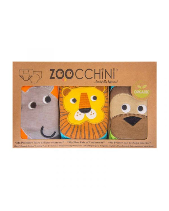 Zoocchini Εκπαιδευτικά Βρακάκια – Safari Friends  ZOO700X