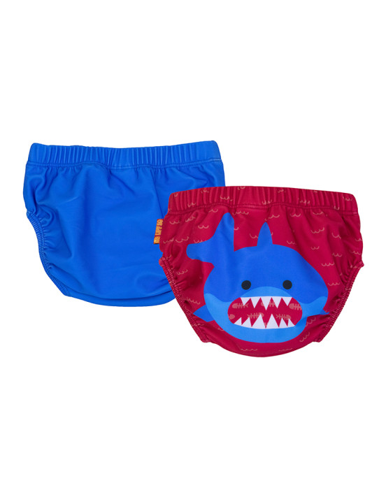 Zoocchini Μαγιό Πάνα (2pcs Σετ) – Shark  ZOO12112