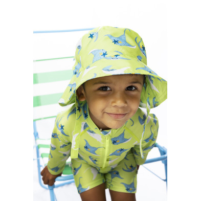Zoocchini Cape Sunhat UPF50 Stingray ZOO15063