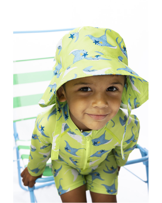 Zoocchini Cape Sunhat UPF50 Stingray ZOO15063
