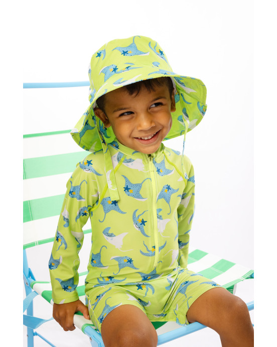 Zoocchini Cape Sunhat UPF50 Stingray ZOO15063